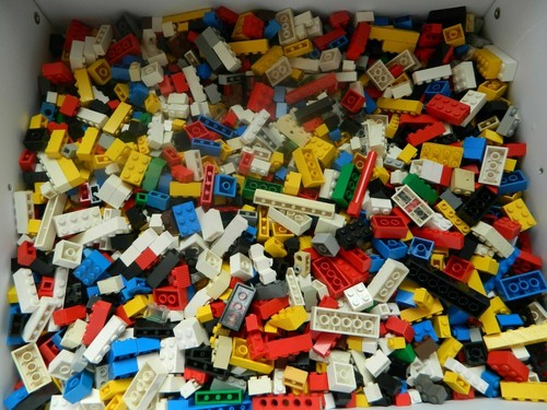 Lotto mattoncini costruzioni