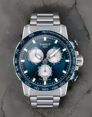 Tissot supersport chrono blue - supersport,