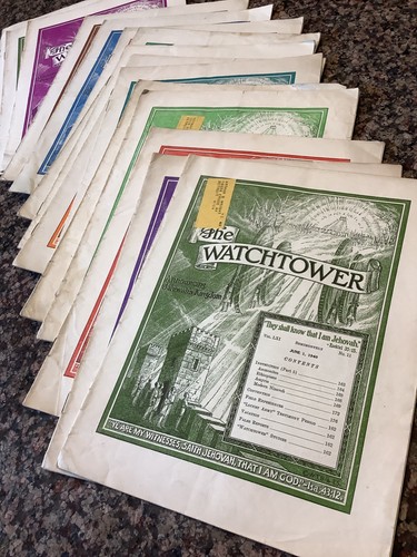 Watchtower magazine 1940 lot - magazine,