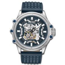 Orologio uomo Police pelle blu
