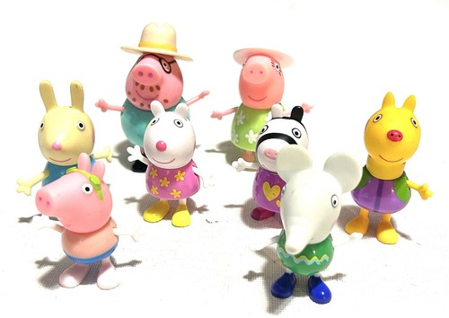 Peppa pig figure lot - peppa,