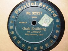 1905 PARSIFAL RECORD Willy