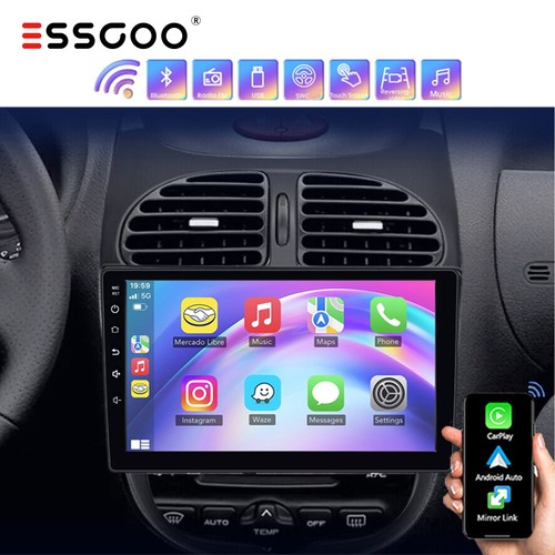 Carplay per peugeot 206 - 9",