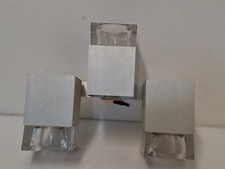 Plafoniera-Applique 3 luci a cubo Stile Gaetano Sciolari – Modernariato Vintage