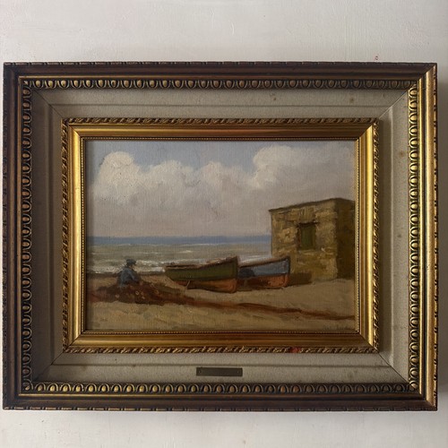 Quadro classico marina firmato - quadro,