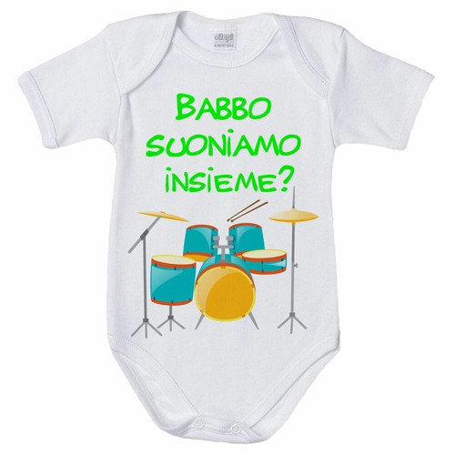 Body neonato babbo suoniamo