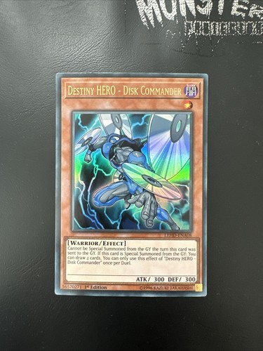 Yugioh destiny hero disk - yugioh,