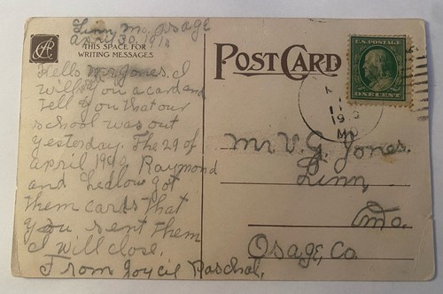 Cartolina epoca rara 1910 - cartolina,