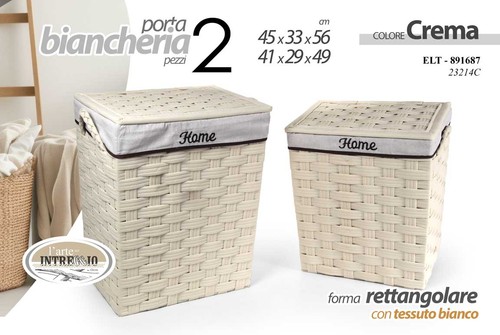 Ceste set portabiancheria - set,