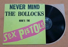 LP SEX PISTOLS - NEVER MIND THE BOLLOCKS Prima Stampa Francese 1977