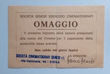 Biglietto Ingresso Omaggio