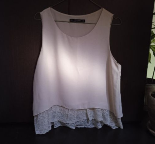 Zara basic top - top, con