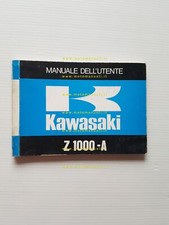 Kawasaki Z 1000 A 1977 manuale uso manutenzione libretto ITALIANO originale