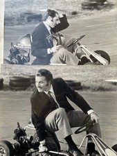 FRANCO NERO 2 FOTO ANNI '70 SERVIZIO FOTOG. ORIGINALI DEL TEMPO LUNA PARK