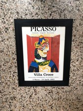 poster locandina Originale di PICASSO a Genova nel 1993 con Cornice su misura