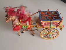 Carretto siciliano totalmente in legno, molto raro da Amaro Averna