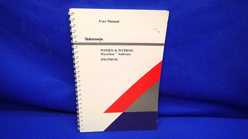 Tektronix wstr31 wstr31u - tektronix,
