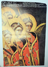 Manifesto Pubblicità Arte Pittura-Padova-Mostra Da Giotto a Mantegna 1976