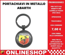 Portachiavi abarth metallo - portachiavi,