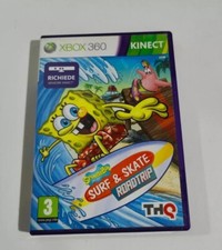 SPONGEBOB SURF & SKATE ROADTRIP XBOX 360 PAL ITALIANO COMPLETO KINECT 