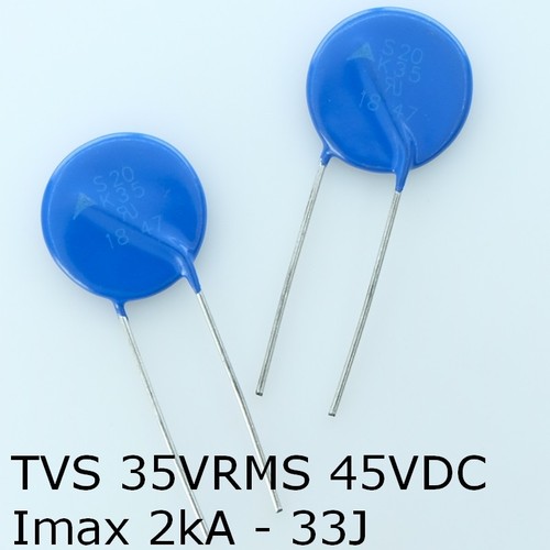 S20k35 varistance tvs 35v 38v - tvs,