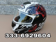 CASCO INTEGRALE AIROH SPEED FIRE EVIL DEVIL LADY BARGY DESIGN RACING HELMET