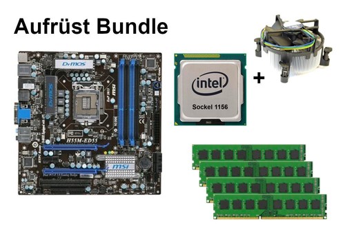 Bundle msi h55m - +, cpu
