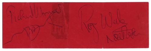 1970 pink floyd fully signed - pink,