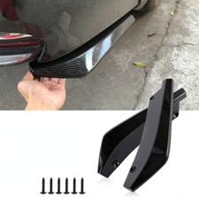 2 SPOILER ALETTE POSTERIORE PARAURTI UNIVERSALE AUDI VW MERCEDES JEEP SKODA FIAT