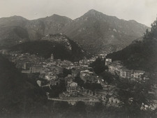 Salerno: veduta di Città di Campagna fotografia originale 1950 circa