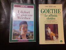 2 LIBRI GOETHE: LE AFFINITA'