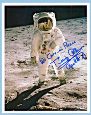 RARE Signed BUZZ ALDRIN w/ "We