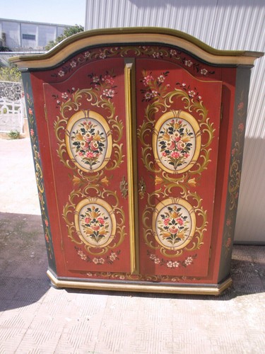 Armadio tirolese dipinto - armadio,