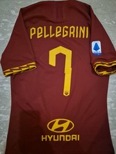 maglia as roma 2019 2020 pellegrini 7 match issued nike home