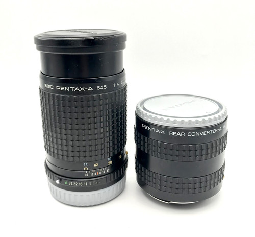 Obiettivo pentax smc 200mm - pentax, a