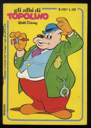 Gli albi topolino 1103 - topolino, n°