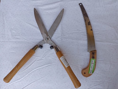 Set giardinaggio con forbici - , e