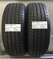 2 PNEUMATICI USATI PIRELLI RUN FLAT CINTURATO P7 ESTIVE  225 55 R17 97W DOT 2022
