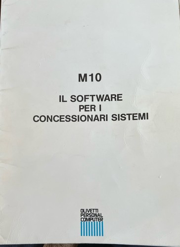 Olivetti personal computer m10 - olivetti,