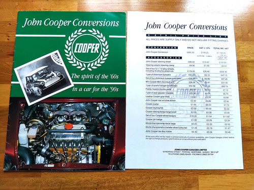 Classic mini john cooper - john,