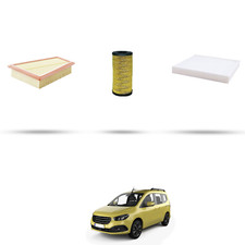 HOFFCAR Kit tagliando - 3 filtri compatibile con Mercedes Classe T (W420) 180 CD