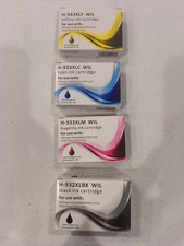 4 Cartouches d'encre pour HP