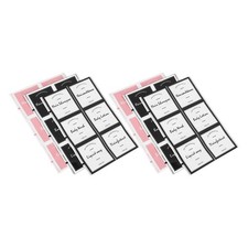  6 Sheets Adesivi Bagno