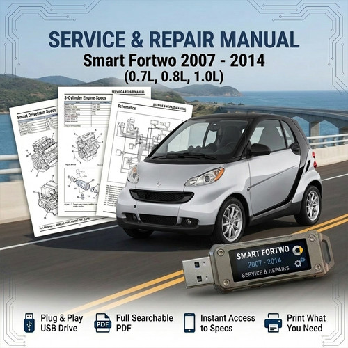 Smart fortwo 2009 2010 2011 - fortwo,