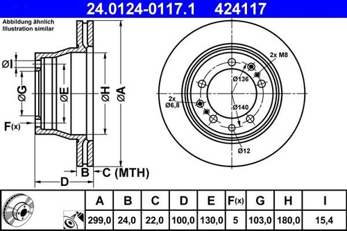 Brake disc ate - brake,