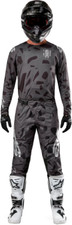 Completo motocross Alpinestars TECHSTAR GRAPHITE nero camo 2024 enduro Quad