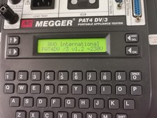 AVO Megger PAT4 DV/3 Tester