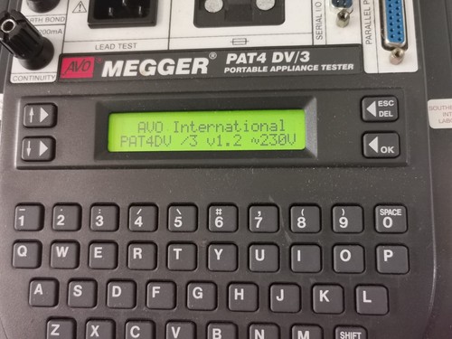 Avo megger pat4 - dv/3, tester