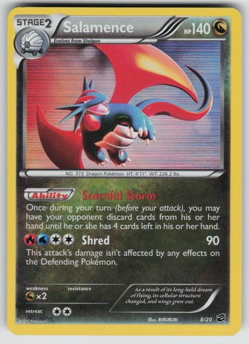 Salamence holo rare - 8/20,