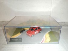 DIORAMA FIAT 500 GIANNINI TV HACHETTE SCALA 1/43